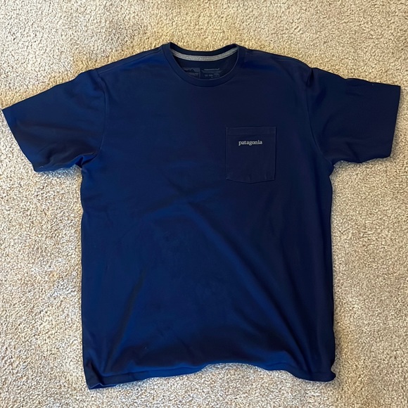 Patagonia navy shirt - Picture 1 of 2